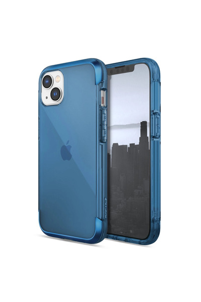 Raptic Husă X-Doria Air Case blindată pentru iPhone 14 Plus, albastră