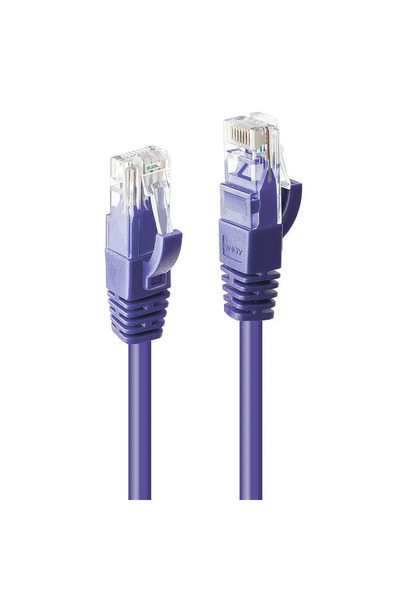 LİNDY Cablu Cat6 U/UTP 0,3m Violet