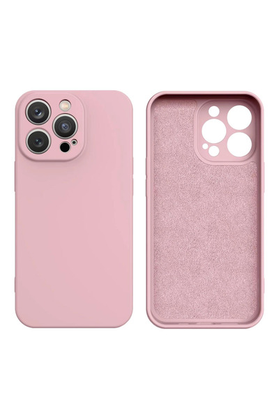 Hurtel Husă de silicon roz pentru iPhone 14 Plus