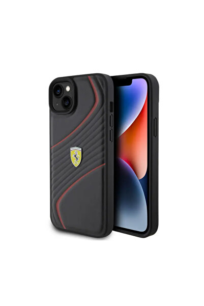 Ferrari FEHCP15MPTWK IPHONE 15 PLUS / 14 PLUS 6.7 " NEGRU/NEGRU CARCASA RIGID...