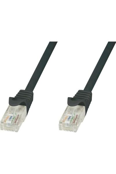 Techly Cablu patch Cat.5e UTP CCA 2m negru