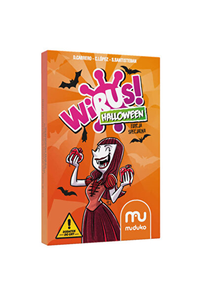 MUDUKO Joc de cărți Virus HALLOWEEN 15 cărți - expansiune de joc GR0527