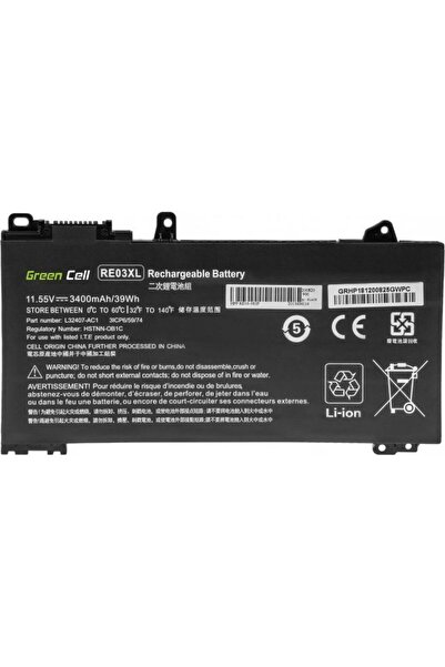 Greencell Baterie Green Cell RE03XL pentru HP ProBook 430 G6 G7 440 G6 G7 445...