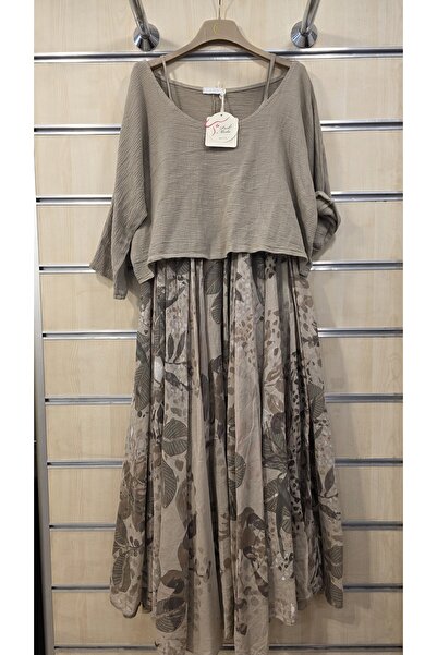 Park Moda Italian Cotton Dress with Inner Straps