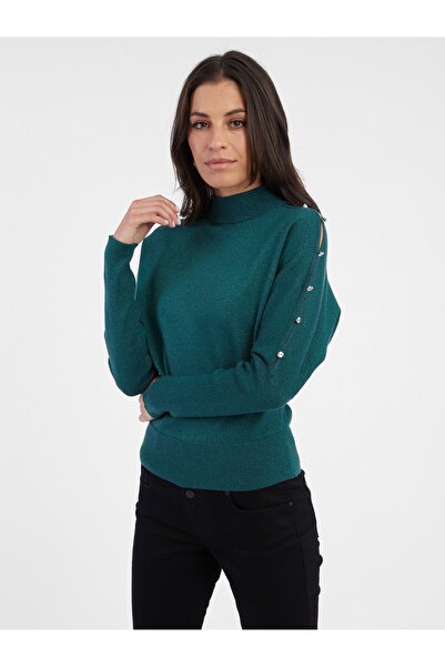 ORSAY Pulover de damă albastru-verde