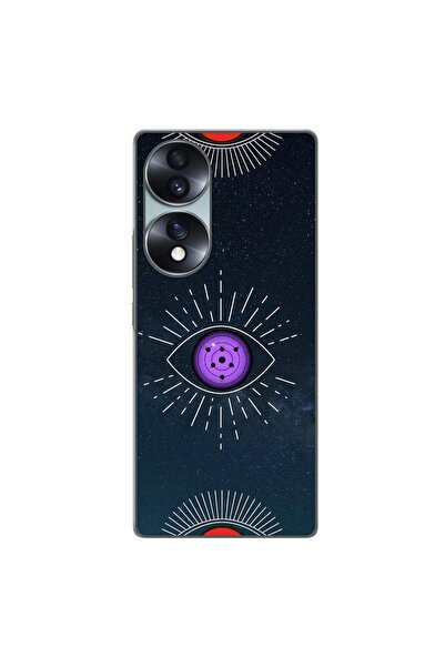 OEM Husa compatibila cu Honor 70 Silicon Gel Tpu Model Tomoe Rinnegan Eye