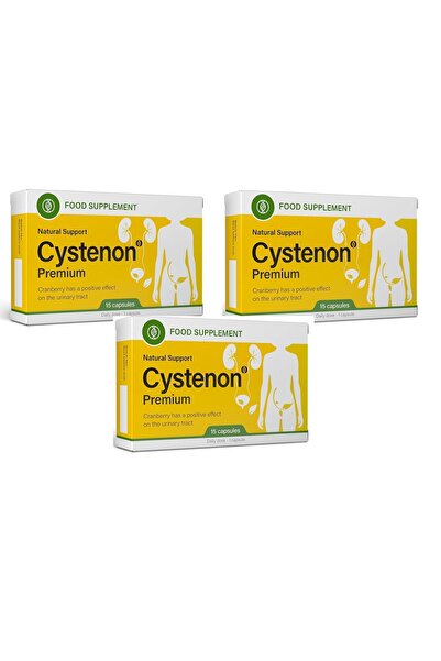 OEM 3x Cystenon food supplement 15 capsules