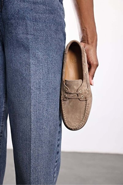 5in1Canpolat Mink Suede Classic Shoes 25533