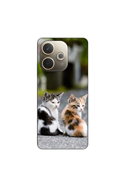OEM Husa compatibila cu Oppo A5 Pro Silicon Gel Tpu Model Kitties