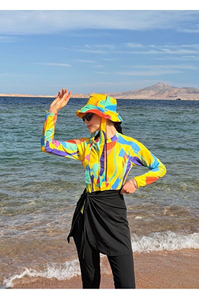 Adalenna Moda Tesettür 3lü Mayo Takım