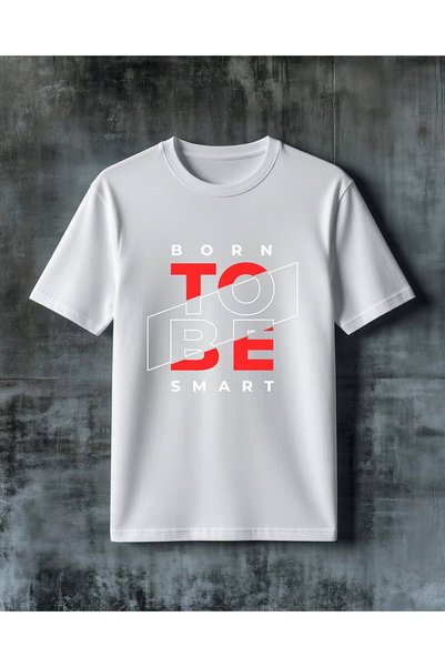 COMVİCHO Tuse Red Printed Oversize T-Shirt