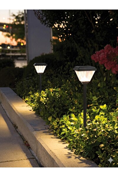 ACK SOLAR LED BAHÇE ARMATÜRÜ KARE 20W/h 3000K