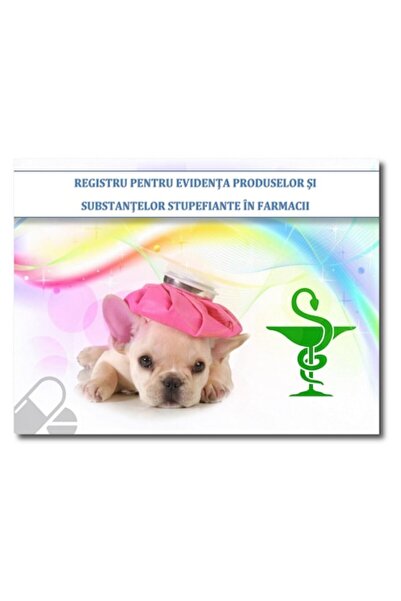 OEM Register of narcotic products and substances in pharmacies, color cover, ...