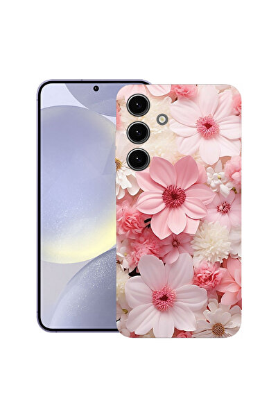bestcase Husă TPU Ultra Subțire pentru Samsung Galaxy S26, Margarete Roz și A...