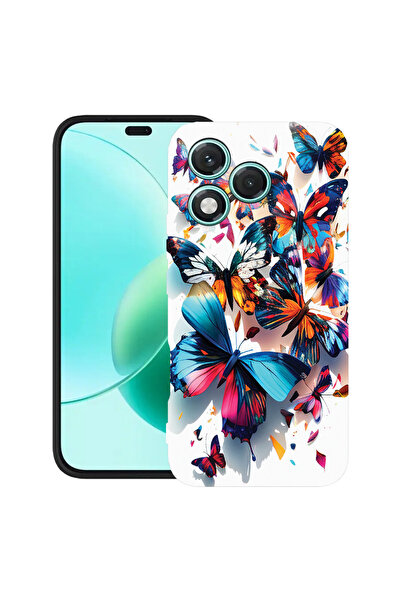 bestcase Husă TPU Ultra Subțire pentru Honor 600 Lite, Fluturi Colorati, 3143...