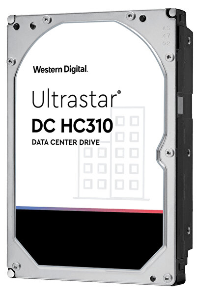 WESTERN DIGITAL 4TB ULTRASTAR DC HC310 3.5' SAS - HUS726T4TAL5204