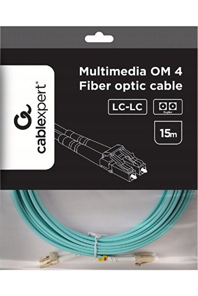 Gembird CFO-MDOM4-LC/LC-15M cablu InfiniBand / cu fibră optică LC/UPC Culoare...