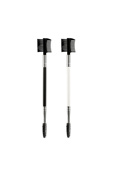 Choice5 2Pcs-White Black 1/2/5PCS 3 Head Eyebrow Eyelash Shaper Double Head B...