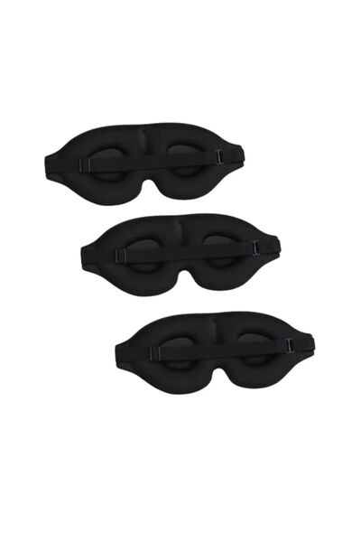 choice2 3pcs Eye Mask for Sleeping 3D Adjustable Contoured Cup Blindfold Conc...