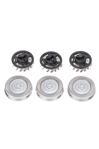 Choice Silver 3pcs Shaver Replacement Blades Stainless Steel Razor Cutter Hea...