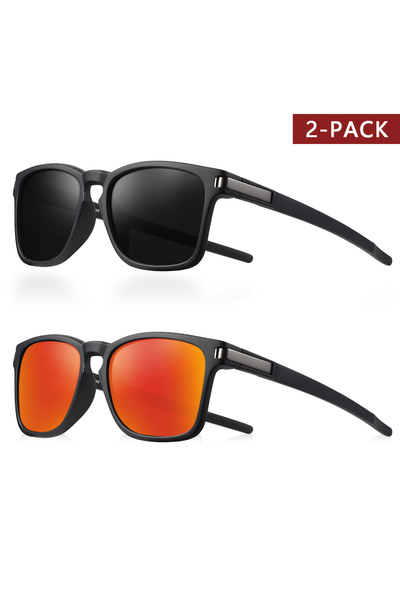 Choice7 C3 CRIXALIS 1/2 Pack Polarized Sunglasses For Men And Women Anti-glar...