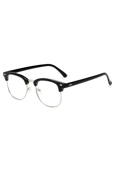 Choice silver 1pcs Men Retro Anti Blue Light Computer Glasses Reading And Gam...