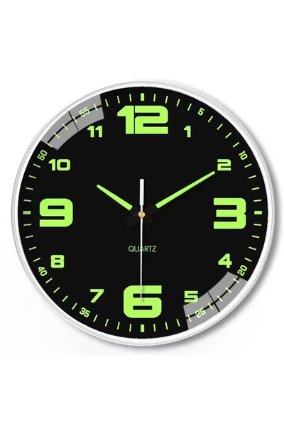 Choice 8 inch style1 8 Inch Wall Clock Luminous Clock Living Room Decorative ...