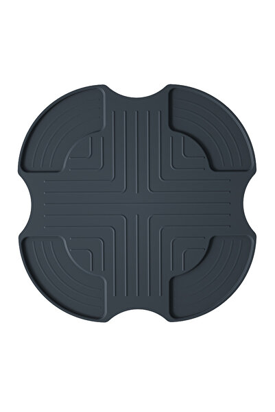 Choice 27X27cm DEEP BLUE FN101GY Air Fryer Silicone Mat, Heat Resistant 220°C...