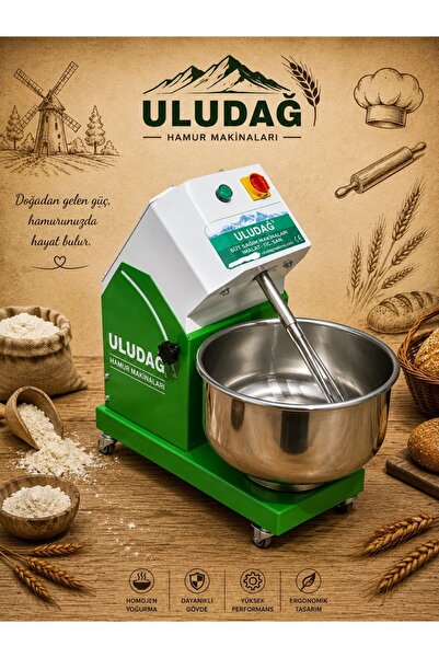 ULUDAGMAK ULUDAG 10 KG UN 15 KG HAMUR KAPASİTELİ HAMUR YOĞURMA MAKİNESİ- DEVİ...