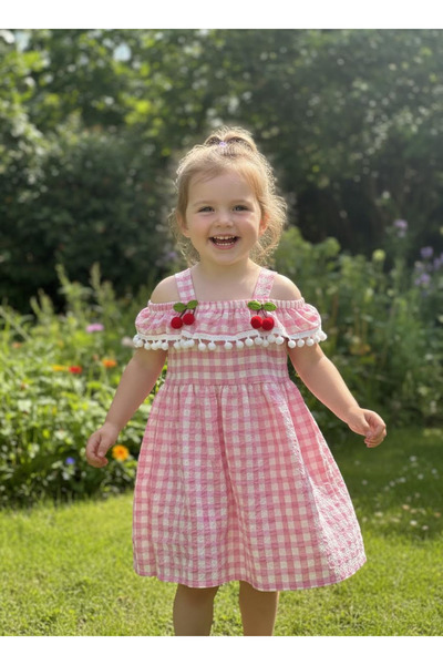 ALPİDS Rochie de fată cu cireșe