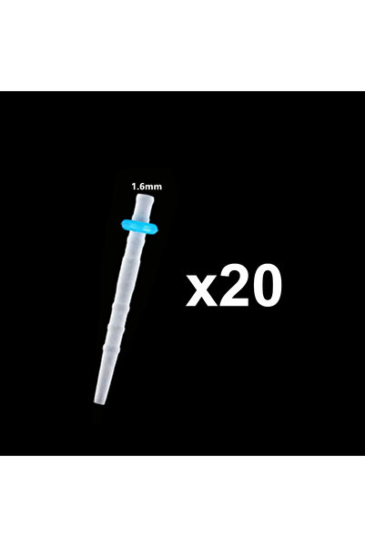 Choice3 20BX BU صندوق يحتوي على 200 قطعة من أعمدة الألياف السنية، مستلزمات تر...