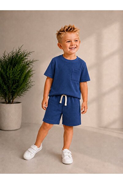 ciklet kids Boy's Summer Top and Bottom Set