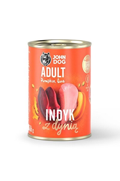 John Dog PUMPKIN Curcan pentru adulți cu dovleac 400g