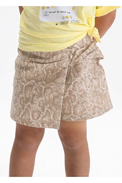 MAYORAL Girl's Shorts Skirt Beige