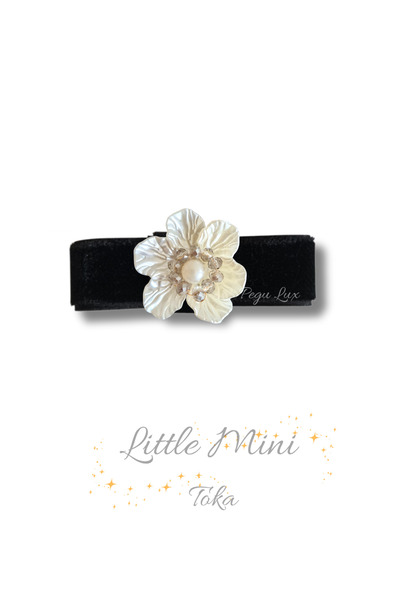 pegu baby collection Little Mini Lux Velvet Clip with Stone Closure 1 Piece, ...