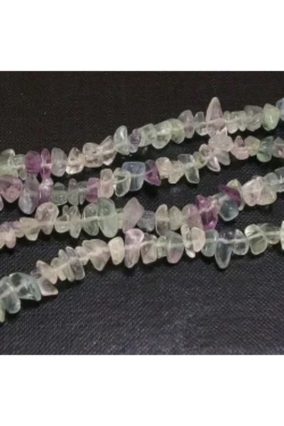 GemSale Mărgele fluorit chipsuri 4-8mm -85cm