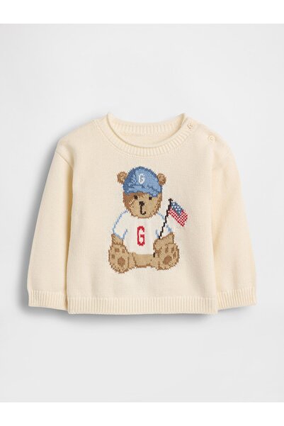 GAP Bebek Kırık Beyaz Brannan Bear Americana Kazak