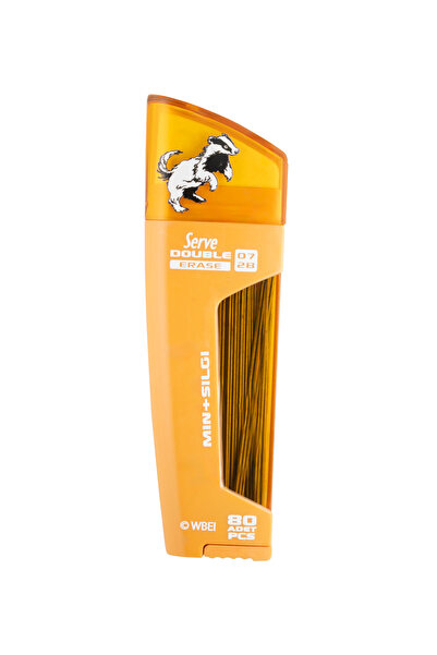 Serve Double Erase Min & Silgi 07mm - Harry Potter Serisi - Hufflepuff