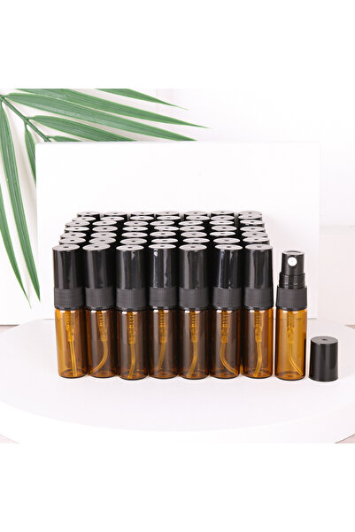 Choice زجاجات عطر زجاجية سوداء 3 مل (50 قطعة/دفعة) - الأكثر مبيعًا - زجاجات ع...