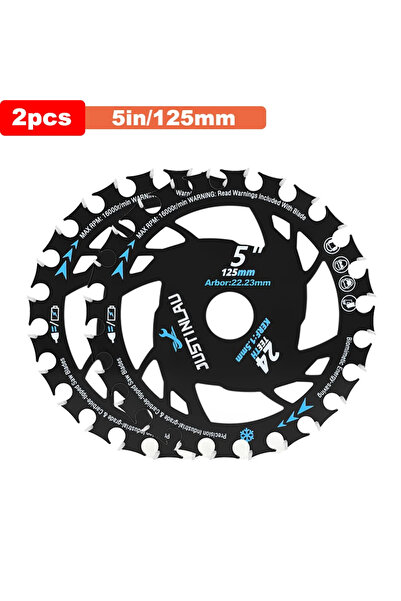 choice2 5in-2pcs Energy Saving Lithium Saw Blades Energy Efficient Lithium Wo...