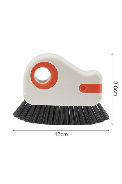 Choice1 Orange ​Cleaning Brush 2 in 1 Window Groove Cleaning Brush Detachable...