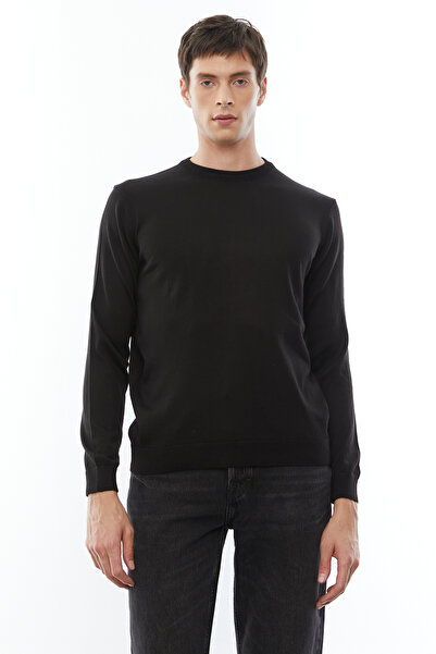 PAULMARK Men's Crew Neck Basic Knitwear Sweater