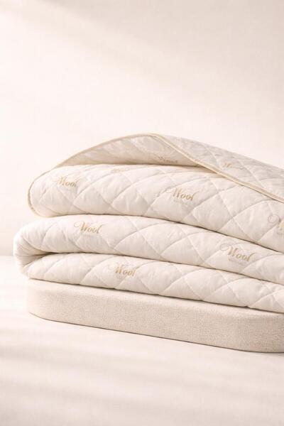 BİVA Four Seasons Wool and Bamboo Double Bed Quilt