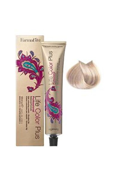 Farmavita Vopsea Permanenta - Life Color Plus Professional, nuanta 10.02 Plat...