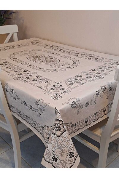 Başak Ev Tekstili Dora Pano Fiber Based Pvc Oilcloth - Patterned Erasable 120...