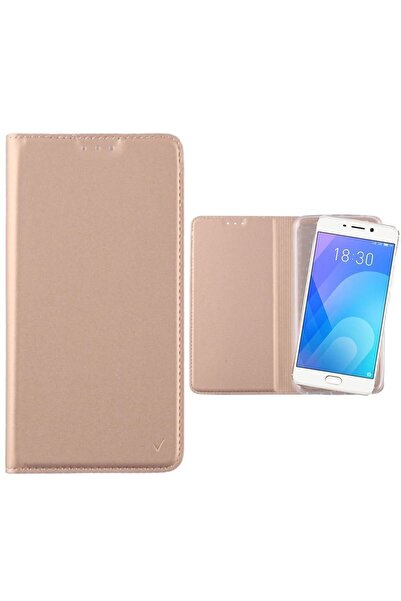 OEM Magnet Book Stand Meizu M6 Note Χρυσό