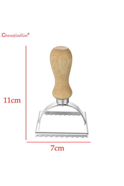 choice2 Square shape 1 PC Cutter Pastry Press Mold Dumpling Lace Embossing De...
