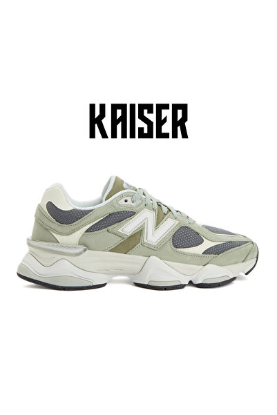 New Balance 9060 'Fall Suedes Olive' Unisex Yeşil Spor Ayakkabı