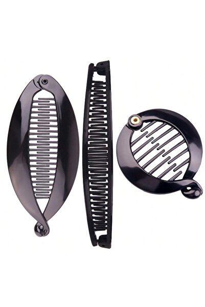 Choice3 Style 1 3Pcs/Set Fish Shape Hair Claws Clips Ponytail Holder for Wome...