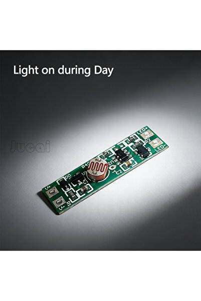 Choice 3.7V-24V DC Light on during day 8mm mini light sensor switch automatic...